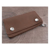 Amigaz Vintage Brown Leather Biker Wallet -