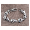 Amigaz Monster Skull Chain Bracelet 8,5" -