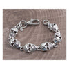 Amigaz Monster Skull Chain Bracelet 8,5" -