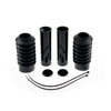 Cult-Werk, 6-piece fork tube cover kit. Gloss black - 10-15 XL1200X Forty Eight(NU)