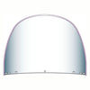 National Cycle, repl. beaded top windshield window. Clear - H-D with OEM 7-Bolt Pattern beaded windshields