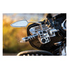 Kuryakyn, raised mirror mount adapters chrome - 14-20 Indian with Kuryakyn mirrors (excl. Scythe or Teardrop)
