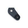 Kuryakyn license plate holder mount clamp, gloss black - For Kuryakyn side mount license plate holders  Indian: 15-20 Scout (excl. Bobber, Bobber Twenty)  Honda: 17-20 Rebel 300 & 500 models  Victory: 2017 Octane