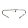 Chopped engine guard 1-1/4". Chrome - 15-23 FLTR Road Glides (excl. 2023 FLTRXSE & models with fairing lowers)