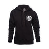 WCC OG Classic zip hoodie ladies black - Female; EU size S