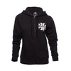 WCC OG Classic zip hoodie ladies black - Female; EU size L