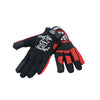 WCC riding gloves black/red - Male; EU size M