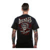 Lucky 13 Skull Built T-shirt black - Size M