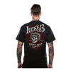Lucky 13 Skull Built T-shirt black - Size S