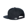 Lucky 13 Shocker snapback cap black with white logo -