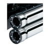 Cobra Speedster Shorts RPT exhaust. Chrome - Softail: 18-20(NU)FLDE Deluxe; 18-21 FXLR/S Low rider; 18-21(NU)FLSL Slim; 18-20(NU)FXBB Street Bob
