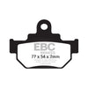 EBC Carbon X / TT series brake pads - Front: Suzuki: 87-99 LS 650 Savage NP41A