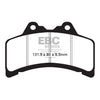 EBC Organic brake pads - Front: Yamaha: 93-99 GTS 1000