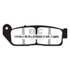 EBC Double-H Sintered brake pads - Front: Indian: 16 Scout Sixty (Toso Calipers); 15-16 Scout (Toso Calipers)