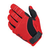 Biltwell Moto gloves red/black/white - size XS