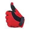 Biltwell Moto gloves red/black/white - size S