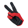 Biltwell Moto gloves red/black/white - size S