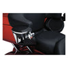 Kuryakyn, passenger armrest set. Chrome - 14-23 Touring; 09-23 FLHTCUTG Tri-Glide Trike