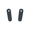 Kuryakyn passenger board block off plate set - 93-23 FLT/Touring, Trikes