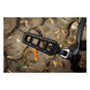 Kuryakyn splined footpeg adapters satin black - Front: Driver peg mounts: 15-20 Indian Scout