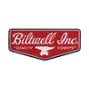 Biltwell enamel pin Shield red/white -