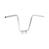 Fehling 1" apehanger narrow style chrome 35cm high - 82-22 H-D (excl. 08-22 e-throttle and 88-11 Springers) with 1" I.D. risers (NU)