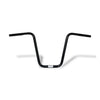 Fehling 1" apehanger narrow style black 35cm high - 82-22 H-D (excl. 08-22 e-throttle and 88-11 Springers) with 1" I.D. risers (NU)