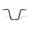 Fehling 1-1/4" apehanger black 40cm high - 08-23 H-D e-throttle with 1.25" I.D. risers (excl. 15-23 FLTR)