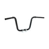 Fehling 1-1/4" apehanger black 30cm high - 08-23 H-D e-throttle with 1.25" I.D. risers (excl. 15-23 FLTR)