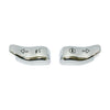 Turn signal switch extender cap set. Chrome - 14-23 FLHT Electra Glide models (excl. FLHT Standard); 14-23 FLHX; 14-23 Tri-Glide Trike; 15-23 FLTR models. (excl. all CVO models)