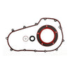 James, primary cover gasket & seal kit. Foamet with bead - 17-23 Touring; 17-23 Trikes