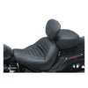 Mustang, Standard Touring Solo seat. With rider backrest - Softail Fat Bob: 18-20(NU)Softail FXFB 107; 18-23 Softail FXFBS 114
