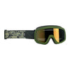 Biltwell Overland 2.0 Grunt goggle olive camo - Most open face helmets and full face helmets without a visor