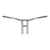 Biltwell Tyson XL handlebar 12" chrome - 82-22 H-D (excl. 08-22 e-throttle) with 3-1/2" mount bolt spacing (NU)