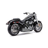 Cobra Speedster Shorts RPT exhaust. Chrome - 18-20 Softail FLFB/S Fat Boy, FXBR/S Breakout