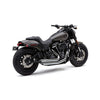 Cobra, Speedster SlashDown exhaust. Chrome - 18-20 Softail FXFB/S Fat Bob