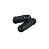 Kuryakyn Kinetic grips 7/8" gloss black - For 7/8" diameter handlebars.   Note: May require the removal of ribs on OEM throttle sleeves