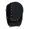 Covingtons, cam cover. Dimpled black - 18-23 Softail; 17-23 Touring; 17-23 Trikes