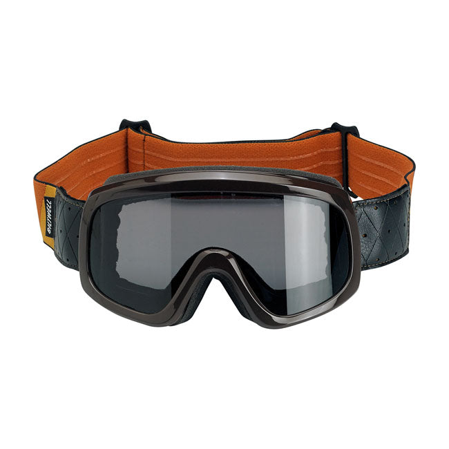 biltwell overland 2.0 goggles Biltwell Overland 2.0 Tri-Stripe goggle brown G/R/B