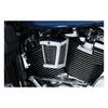 Kuryakyn, Hypercharger ES horn cover. Chrome - 95-23 H-D with stock 'cowbell' or 'waterfall' horn covers