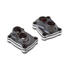 Arlen Ness, 10-Gauge tappet block cover kit. Black - 18-23 Softail; 17-23 Touring; 17-23 Trike
