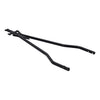 Cycle Visions Daggertude stick sissy bar 30", black -