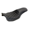 Roland Sands Design, 2-up Boss seat. Black - 08-23 Touring