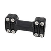 RSD, Nostalgia one-piece 4-bolt riser. 1.5" rise. Black Ops -