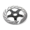 K-Tech drilled brake rotor stainless steel 11,5” - 00-14 Softail (excl. Springers); 00-05 Dyna; 00-07 Touring; 00-13 XL; 08-12 XR1200 (NU)