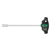 Wera T-handle nutspinner series 495 size 7 - Hex head bolts & nuts.