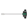 Wera T-handle nutspinner series 495 size 10 - Hex head bolts & nuts.
