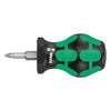 Wera Stubby screwdriver series 355 PZ1 for Pozidriv screws - Pozidriv screws