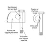 DK Custom, Rocker Locker kit. Twin Cam - 99-17 Softail, Dyna; 99-16 Touring (NU)