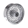 MCS Radial 48 fat spoke rear wheel 5.50 x 16 chrome - 08-23 Touring in custom applications only (see note)